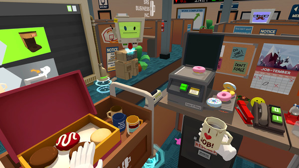 دانلود دانلود بازی Job Simulator برای عینک واقعیت مجازی HTC vive