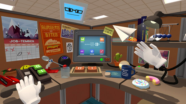 دانلود دانلود بازی Job Simulator برای عینک واقعیت مجازی HTC vive