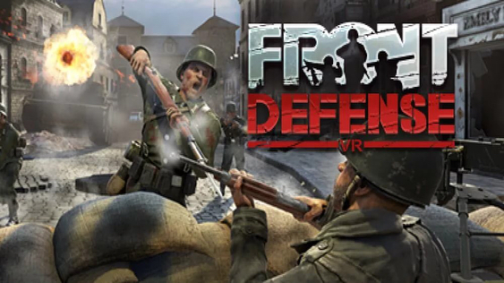 بازی Front Defense برای عینک واقعیت مجازی HTC vive