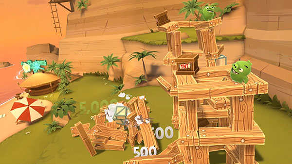 دانلود بازی Angry Birds VR: Isle of Pigs برای عینک واقعیت مجازی 3
