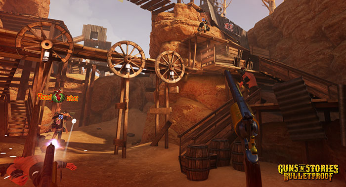 دانلود بازی Guns'n'Stories: Bulletproof VR برای عینک واقعیت مجازی 5